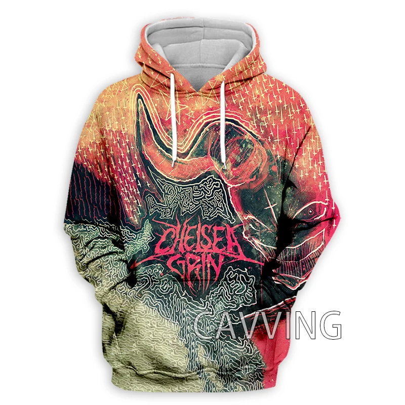 New Fashion Women/Men's 3D Print  Chelsea Grin  Rock  Hoodies Hooded Sweatshirts Harajuku Hoodie Sweatshirts Tops Clothing  H01 - view 2