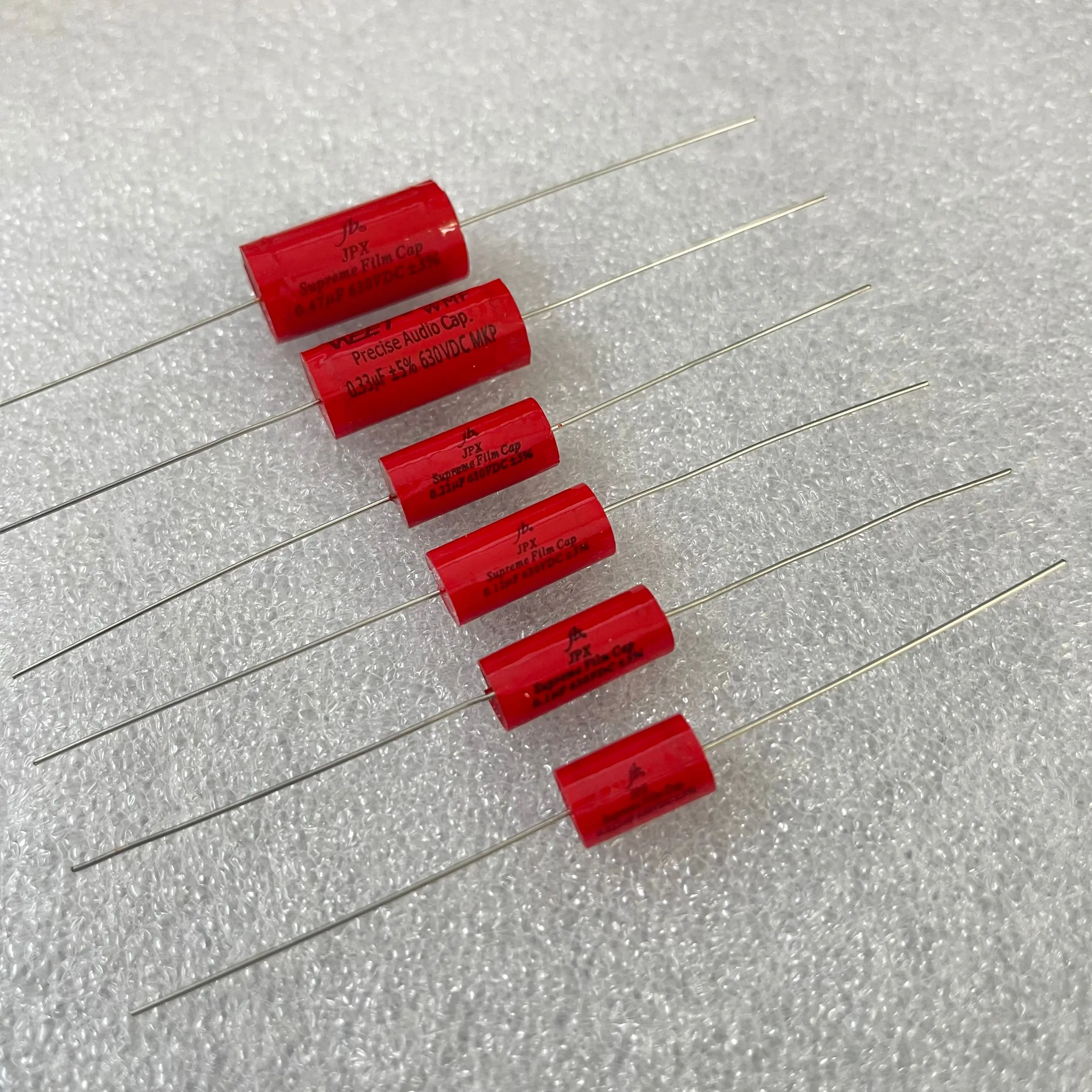 5-20 peças 100% novo original jb jpx 0.022uf, 0.1uf, 0.12uf, 0.22uf, 0.33uf, 0.47uf 630v capacitor de áudio de cobre sem eletrodo
