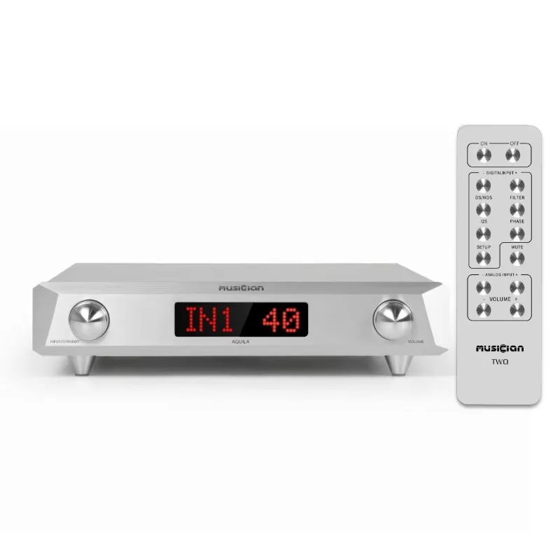 MUSICIAN AQUILA Pre-Amp Fully-Discrete Class-A Fully-Balanced CNC Sturdy &Durable with Remote Control
