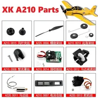 Spare Parts For Wltoys XK A210 T28 RC Remote Control Airplane Glider Motor Gear Blade Main Board Screw Steering Engine
