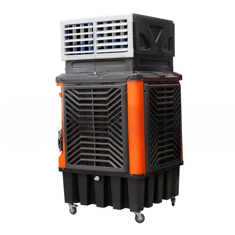 

Large industrial evaporative mobile air cooler wide-angle air supply rapid cooling