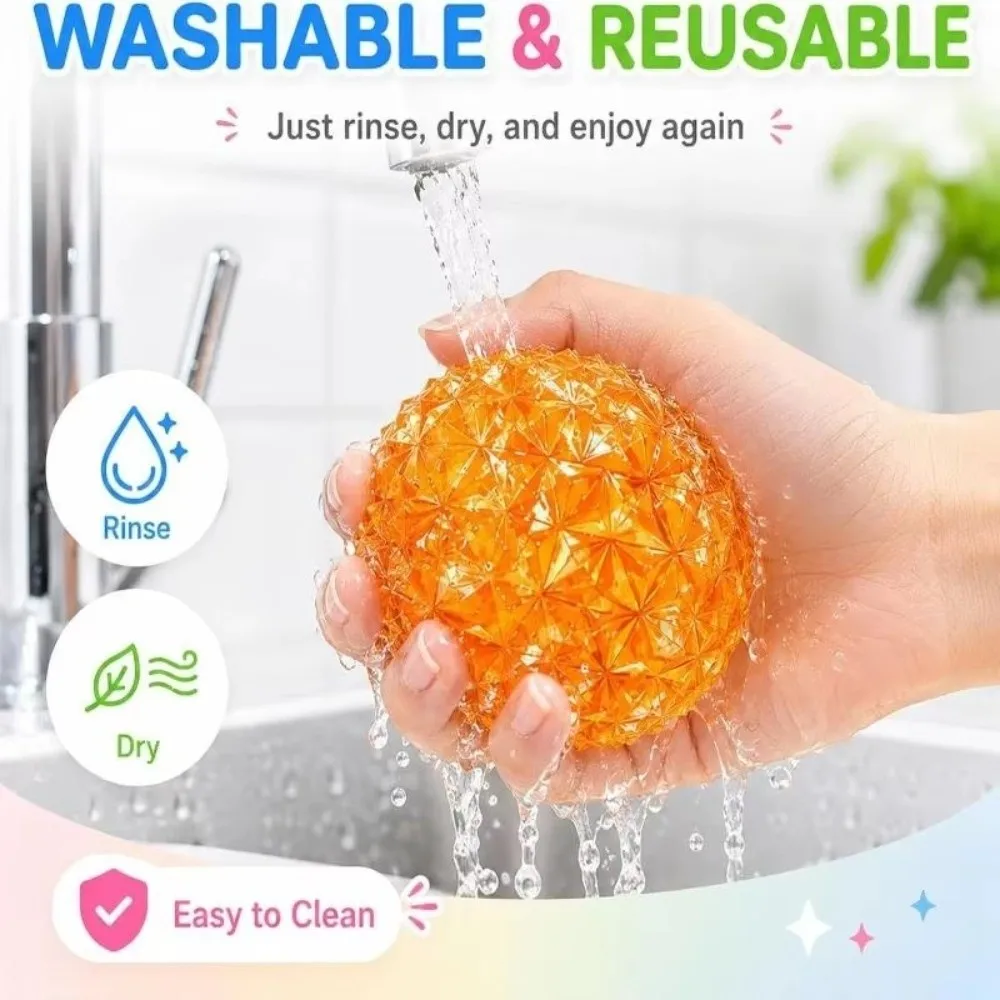 Soft Squeeze Maltose Diamond Shiny Ball Shiny Ball Slow-Resilience Squeeze Toy Slow Rising Kneading Music Slow Rebound Toy