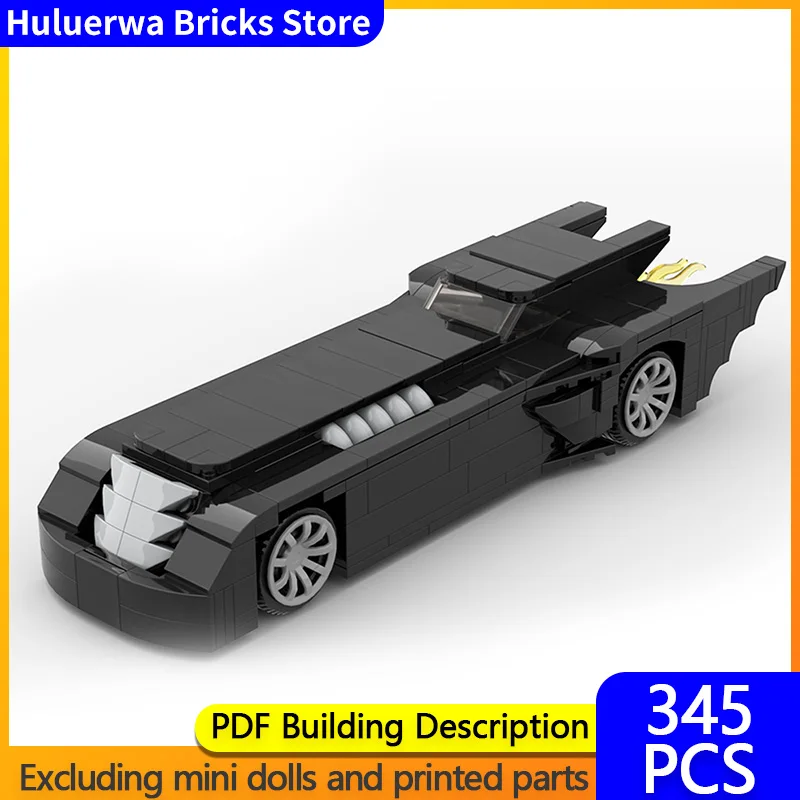 

Популярная аниме-модель MOC, строительные кирпичи, специальные транспортные средства для героев, анимации, модульная технология, детские подарки, сборный игрушечный костюм