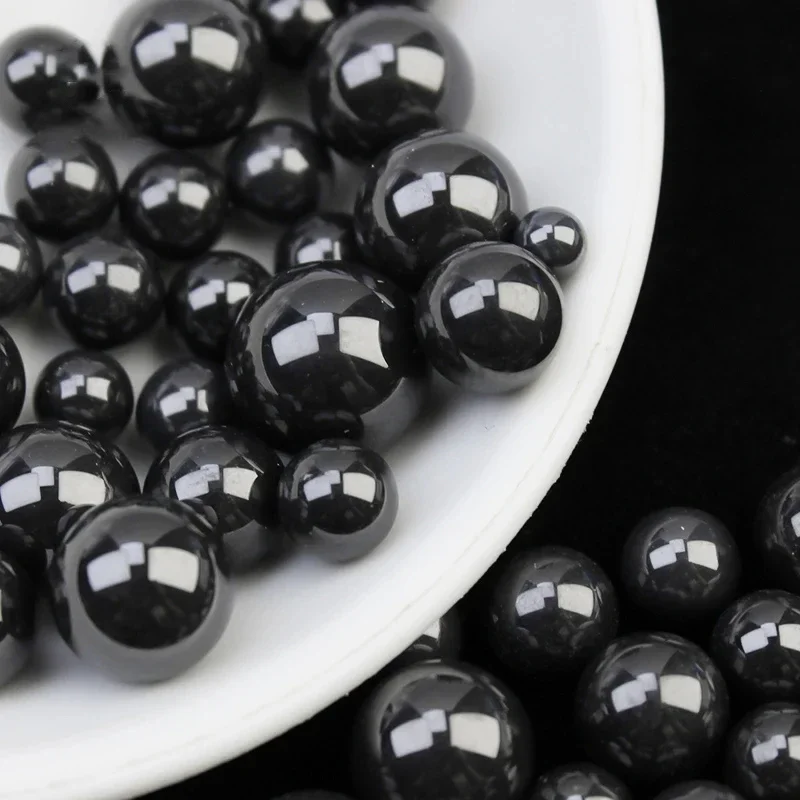 Silicon Nitride Si3N4 Ceramic Balls 0.8mm-25.4mm High Precision Bearing Balls for Industrial Valves Machinery Hardware Fasteners