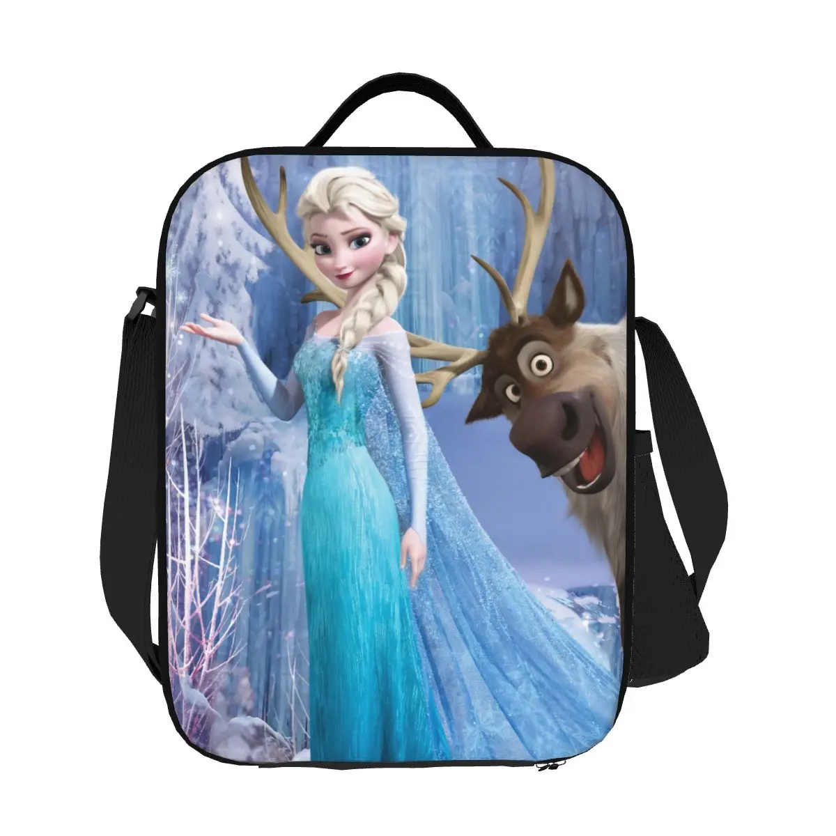 

Custom Cartoon Frozen Lunch Bag Men Women Warm Cooler Insulated Lunch Boxes for Kids School