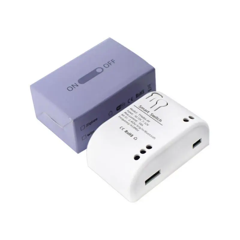 Interruptor inteligente Tuya Smart Home, 1 canal, Wifi inalámbrico, módulo de relé, Control remoto, interruptor de luz, Alexa, Google Home