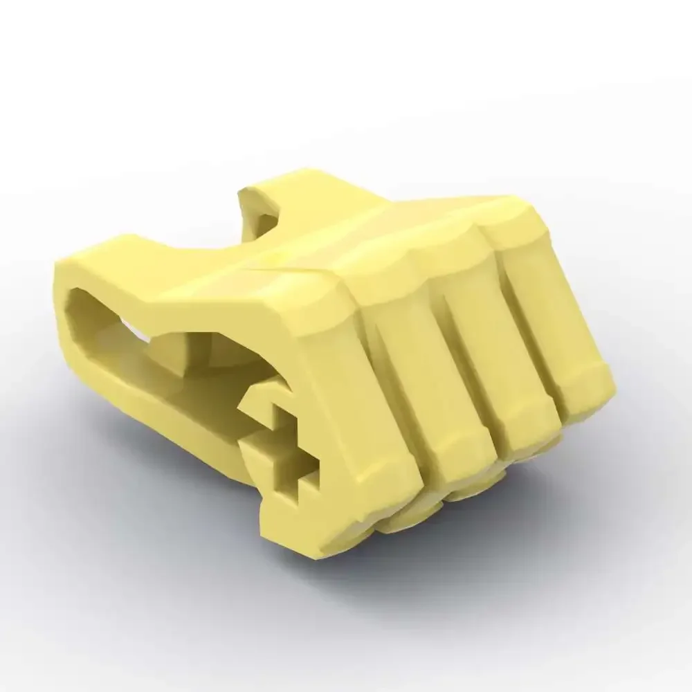 

Набор строительных блоков MOC 10 шт. (деталь 93575) «Биохимический кулак» Hero Factory, 4 пальца, кирпичики, детали, игрушки DIY, подарок на день рождения для детей