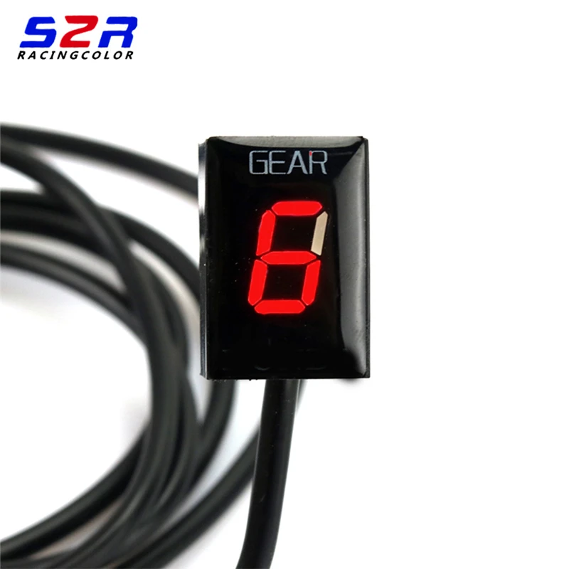 

S2R For Aprilia RS 125 ETV 1000 Caponord RSV4 Non-ABS RSV Mille Tuono Motorcycle 1-6 Level Digital Speed Gear Display Indicator