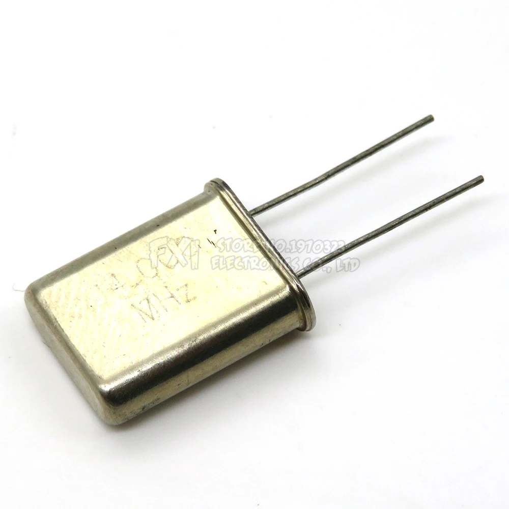 10PCS 49U HC-49U Crystal quartz resonator 1.8432M 2MHZ 2.4576M 4MHZ 6MHZ 7.2M 7.3728M 8MHZ 8.1920M 10M 18.432M 11.0592M 12M 16M