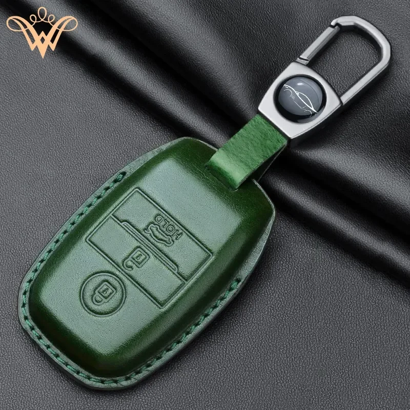 

Car Key Case For Kia Sportage 4 Seltos Sorento Optima Niro K2 K5 Covers Accessories Car-Styling Holder Shell Keychain Protection