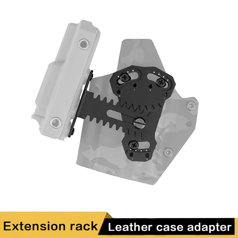 Tactical leather case adapter. Air gun holster expansion bracket, NCPE tourniquet expansion platform