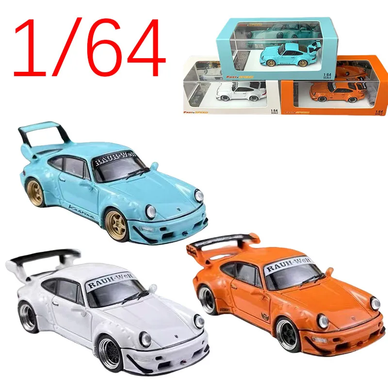 

FS Diecast 1/64 Scale RWB 964 LBWK Alloy Model Cars Play Vehicles Toys for Boys Gift Original Box