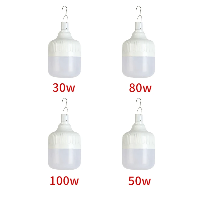 

Rechargeable Bulb Portable Camping Light Bulb Emergency Lighting Flashlight Lights Outdoor Hanging Tent Light-AA70