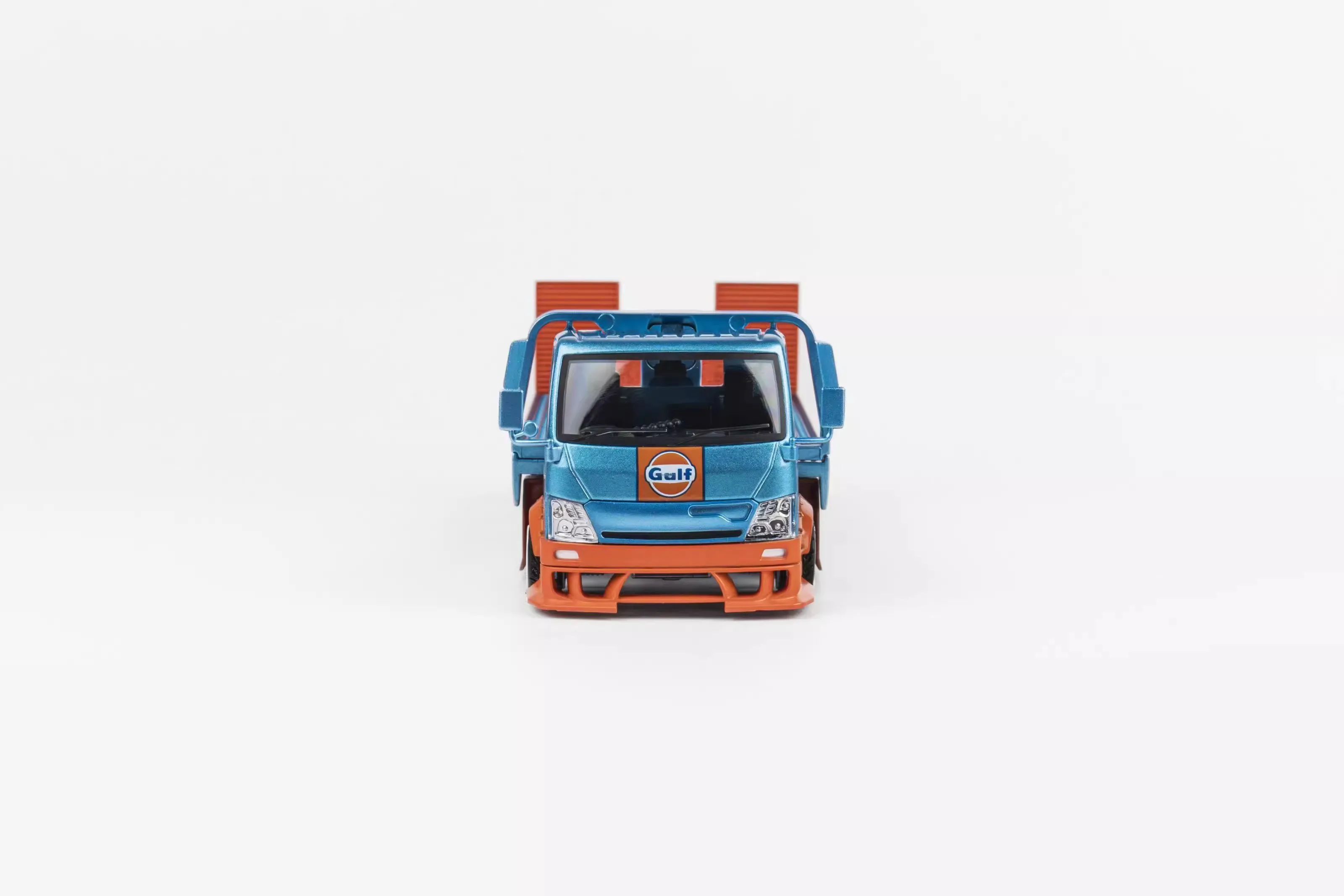 Micro Turbo MT 1:64 Hino 300 Custom HKS JDM Gulf Truck Diecast Model Collection Limited Edition Hobby Toys