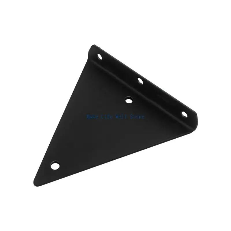  Floating Shelf Bracket Triangles Metal Shelf Bracket Heavy Duty Shelf Support Wall Mounted Invisible Brackets 4-piece