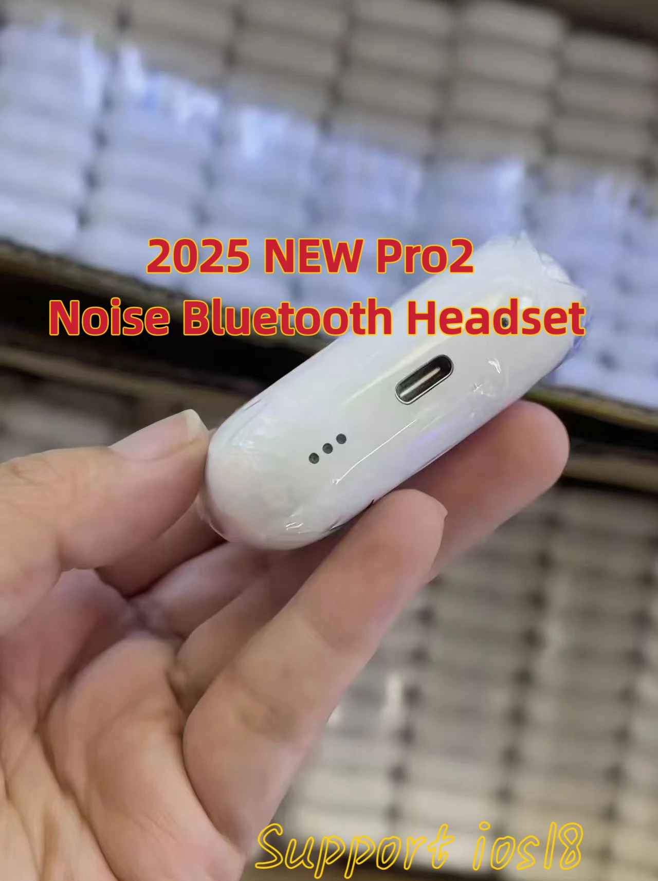 سماعات أذن بلوتوث لاسلكية Pro 2 جديدة لعام 2025 Air4 مع كابل من النوع C وسماعة رأس HiFl Active Noise Canceling Gaming Sports 5.3 #1