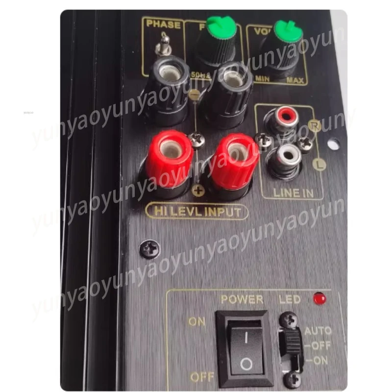 Subwoofer Amplifier Board, Heavy Bass Power Amp for 5.1 7.1 Home Theater, Active DIY Speaker Parts