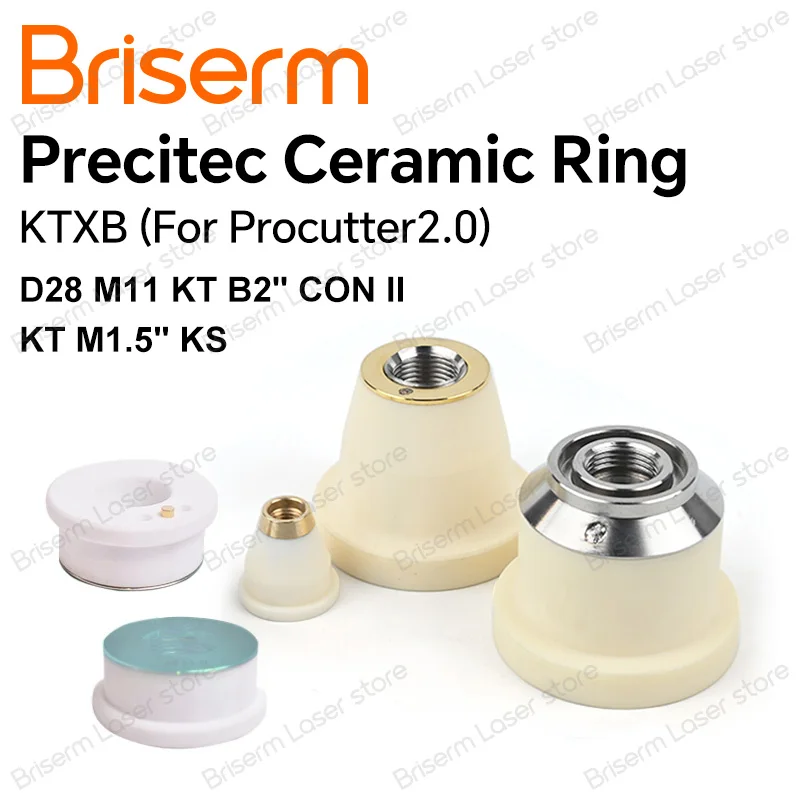 Original Precitec Ceramic Laser Ring D28 M11 D31 M11 Original Body Nozzle Holder for Precitec KTB2 KTXB Procutter2.0