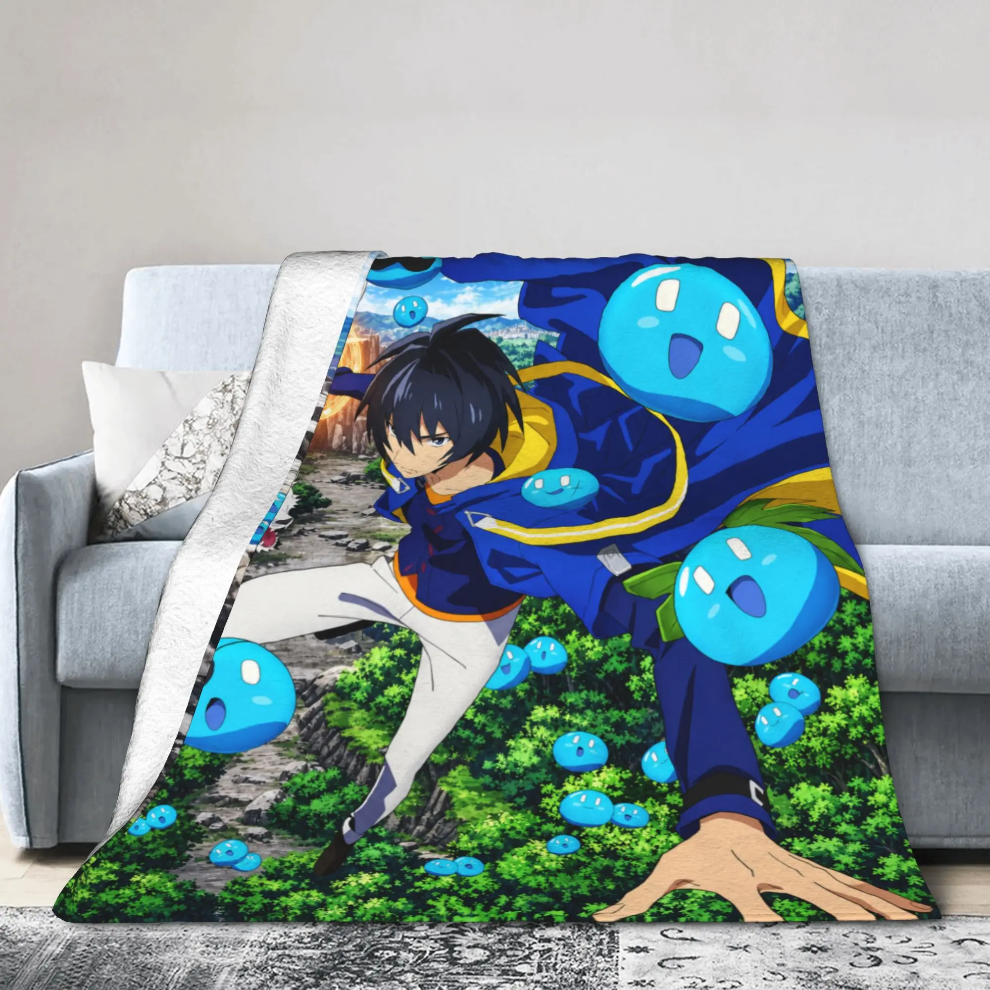 Lilia I Started Being the World’s Strongest Witch Blanket Super Warm  Throw Blanket Autumn Travel Couch Chair Sofa Bed Bedspread
