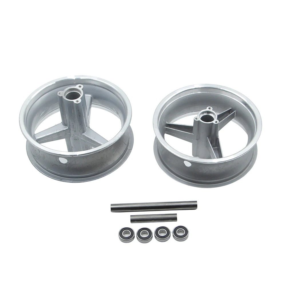 6.5 Inch Alloy Wheel Hub 90/65‑6.5 Front 110/50‑6.5 Rear Vacuum Tire Rim Fit 47cc 49cc Mini Dirt Bike Mini Moto Electric Scooter