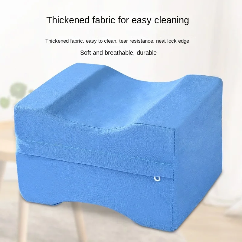 Nursing Positioning Pillow for Heel Elevation & Leg Spacer, Knee Ankle Support for Pressure Sore Prevention, Elderly Bedridden