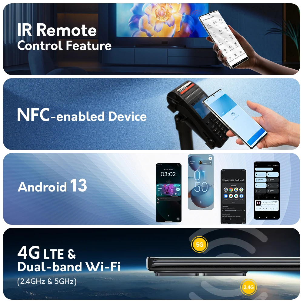 Imagem -02 - Ulefone-nota 17 Pro Smartphone Versão Global 678 Amoled 120hz Tela Curva 24gb Mais 256gb Câmera 108mp Andróide 13 5050mah