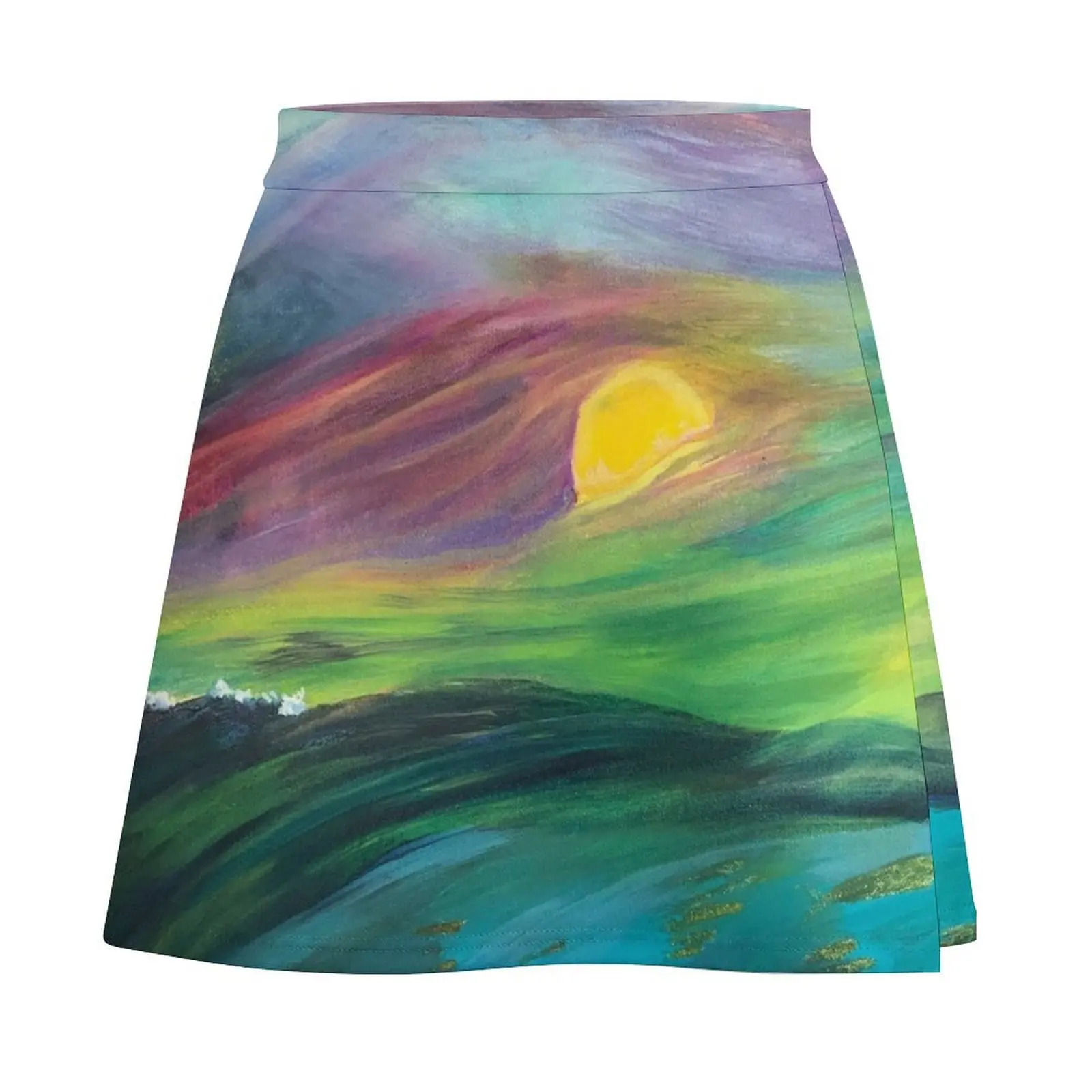 Ocean Dream Mini Skirt kpop fashion Woman skirt clothing women summer 2025 Mini Skirt