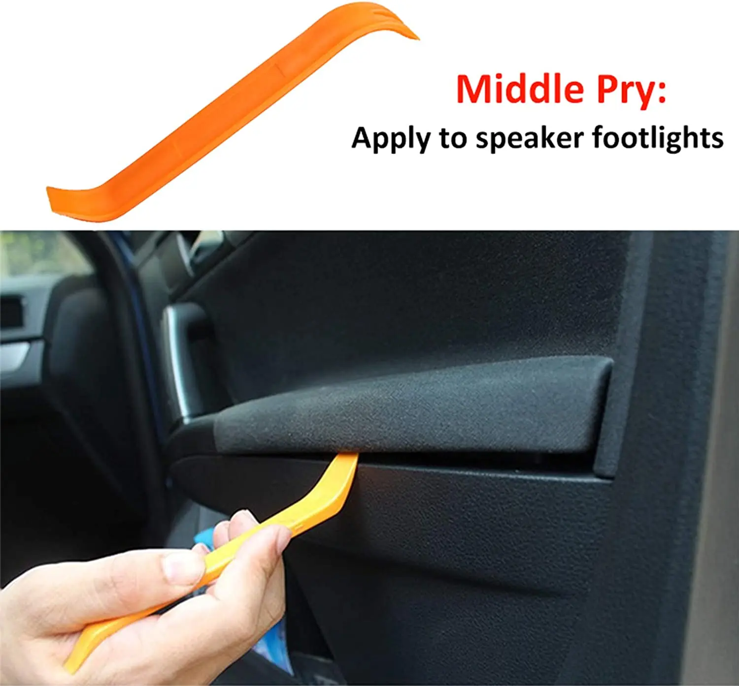 Portable Auto Car Radio Panel Door Clip Panel Trim Dash Audio Removal Installer Pry Kit Repair Tool Pry Tool Hand Tools