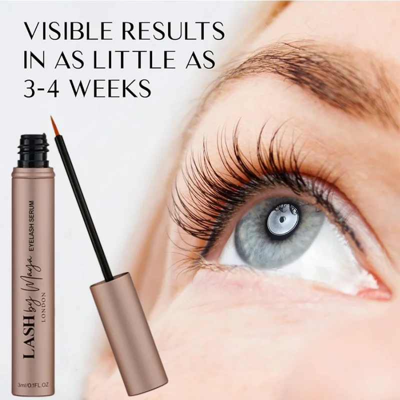 Suero potenciador de pestañas y cejas nutritivo, ingredientes naturales para maquillaje de pestañas más largas y gruesas, 1 Uds.