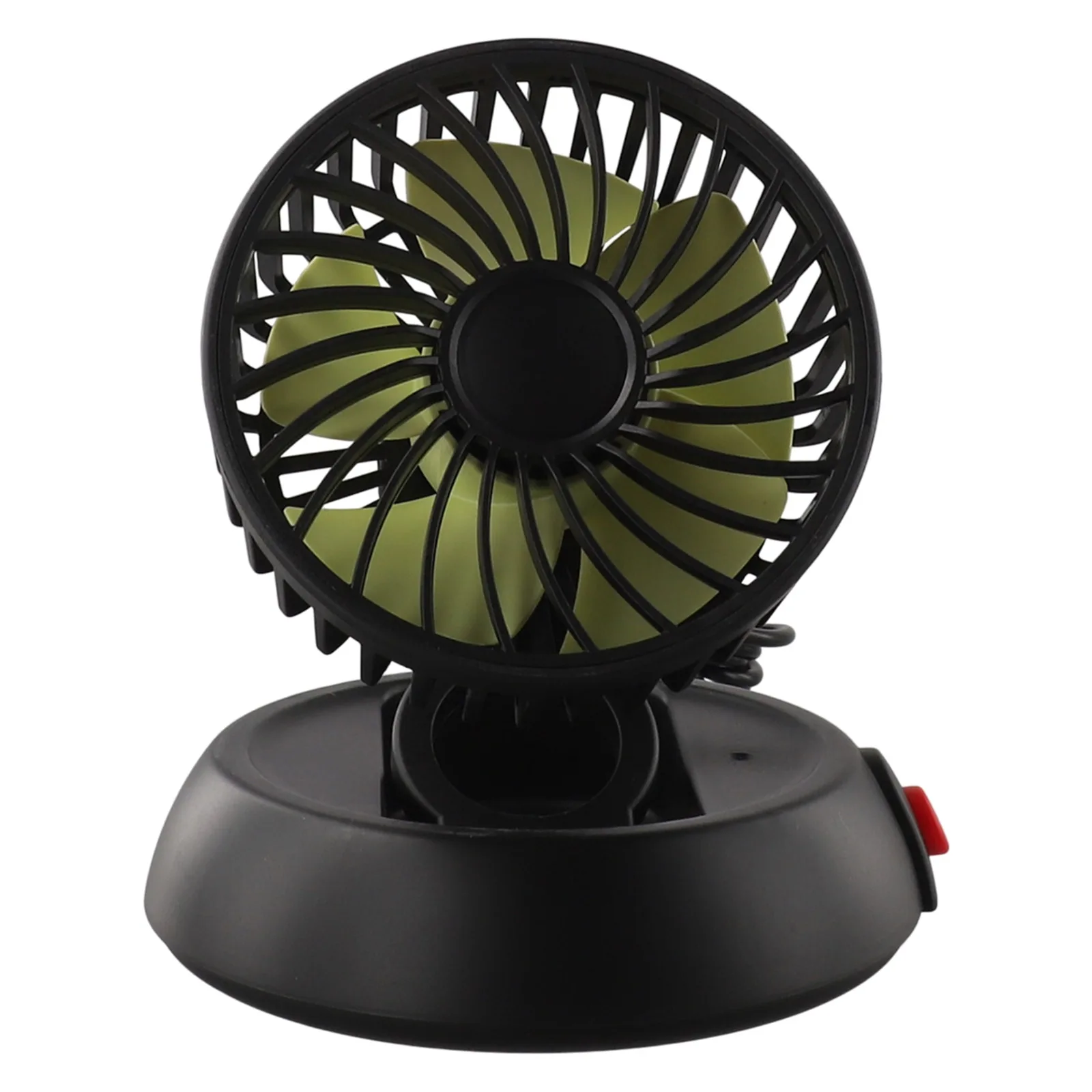 360 Degree Car Fan For Ventilation Air Circulator Compact Car Fan 360 Degree Fan 130cm Cable Length Parked Cooling