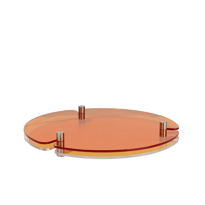 

Modern simple acrylic creative acrylic tray ornament model house B & B living room dining room bedroom jewelry