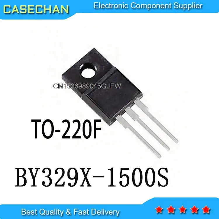 BY329X-1500S TO-220F-2 BY329X 10 PEÇAS Novas e Originais