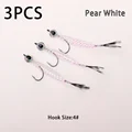 3PCS White