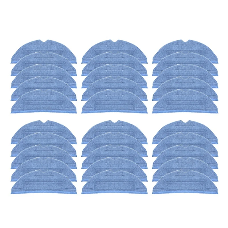 

30PCS Mop Cloths For Roborock S7 S70 S75 S7max S7maxv T7s T7s Plus Mop Pad Vacuum Cleaner Robot Mop Rags Parts