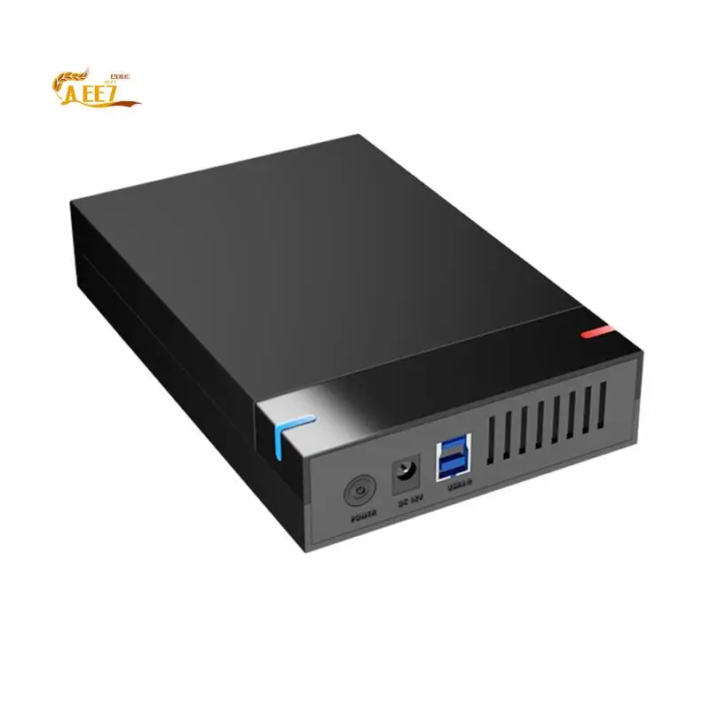 

AEE7-HDD Чехол SATA-USB 3.0 Адаптер Внешний жесткий диск Корпус 3,5-дюймовый SSD-диск 10 ТБ HDD Коробка для ПК Lapop