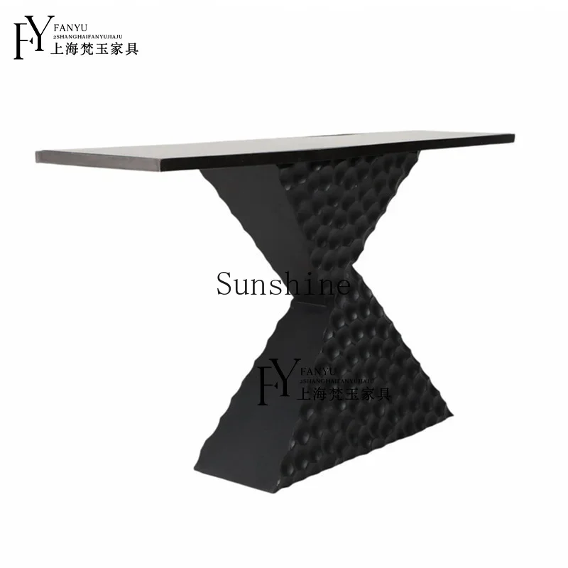 

Medieval solid wood carved entrance table, living room home design, sofa back, decoration