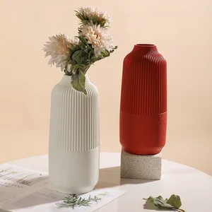 Nordic -Stil modernes Blumengefäß, einfache und elegante Vase, großer Größe, Korb, Wohnzimmerdekoration 10 Hauptverkäufe großer Gärtner Vase - №6