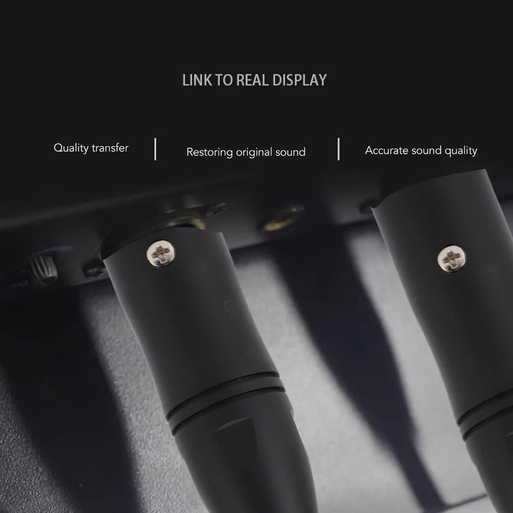 Versatile Power Conversion 3.5mm Female to 3Pin Male XLR Adapter Noise Reduction Enhanced Sound Quality Microphone Power Adapter