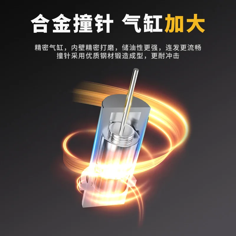 Air pneumatic straight nail without card, decorative woodworking mosquito nail, shooting nail, code nail, steam nail
