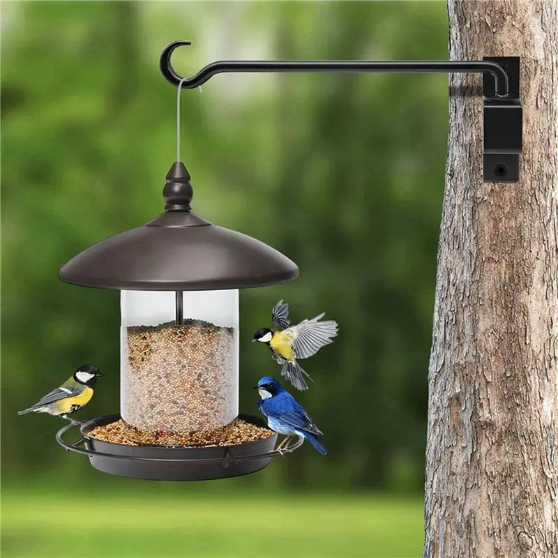 ABKJ-12 Inch 4 Pack Swivel Plant Hangers Outdoor Heavy Duty - For Flowers Baskets Pots Bird Feeder Lanterns Wind Chimes