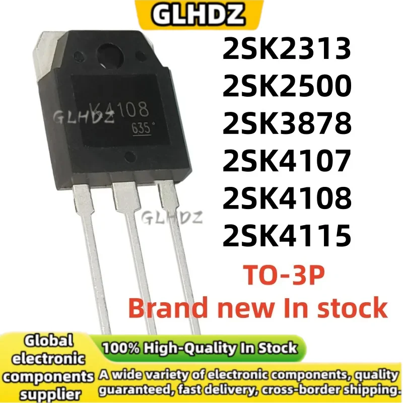 5-10PCS TO-3P 2SK2313 2SK2500 2SK3878 2SK4107 2SK4108 2SK4115 New and Quality spot goods