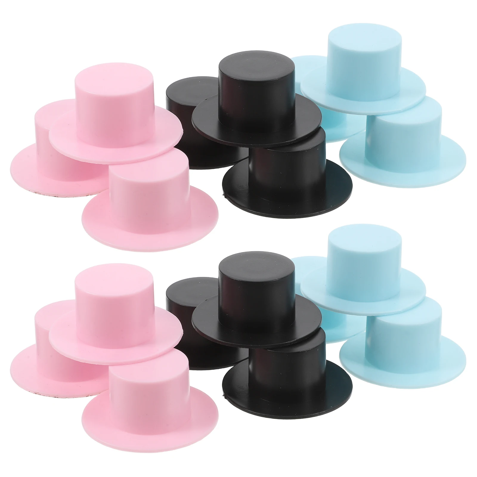 

30 Pcs Clown Hat Has Miniature Hats Stuff Formal Plastic Cute Cowgirl Small Heads