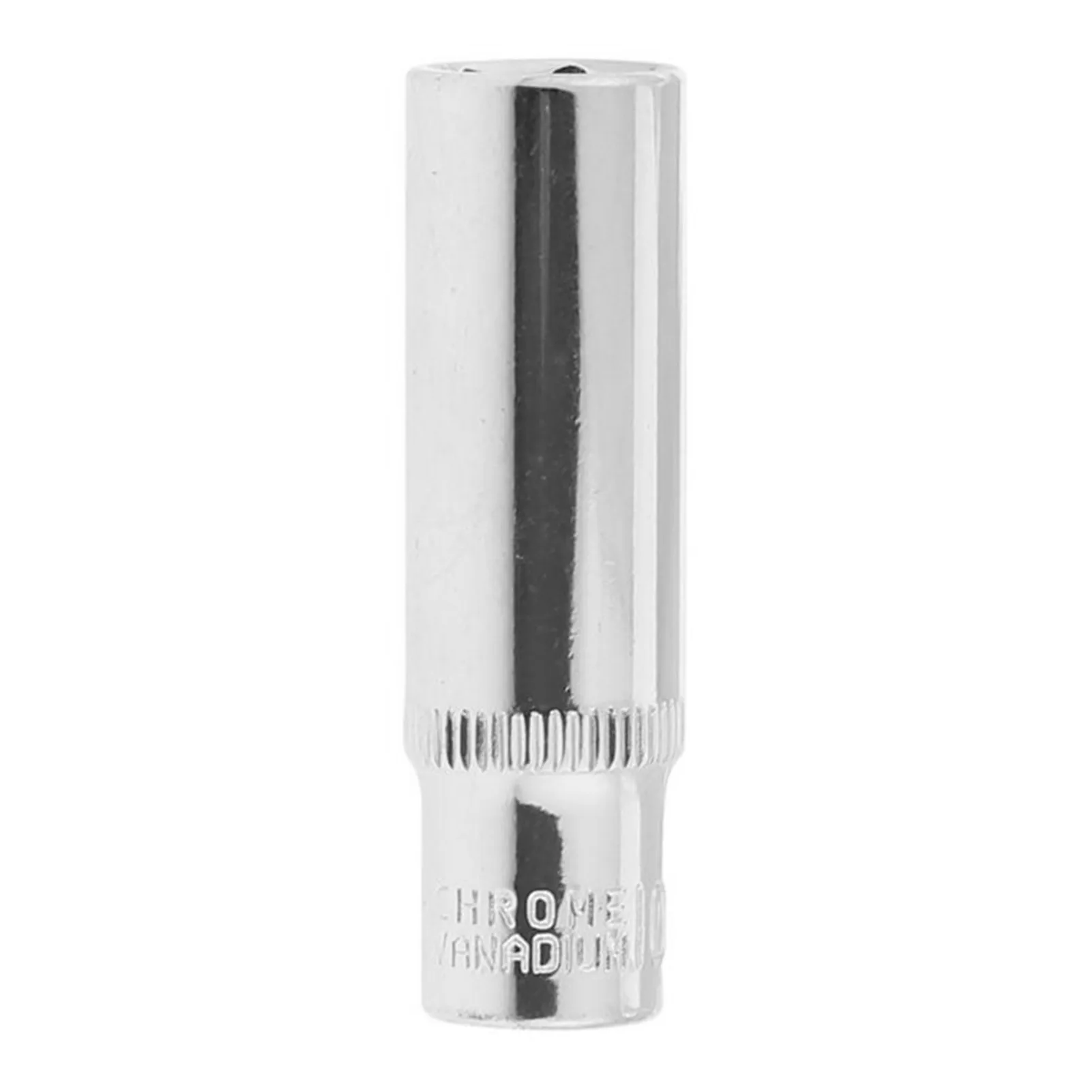 Single 1/4 Inch Deep Socket Alloy Steel for Automotive Repair Metric 6 Point Long Socket Head Tool Professional Grade