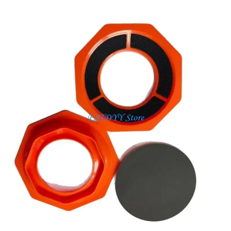 G6DE Bowling Ball Sanding Pad Interchangeable Sandpaper Resurfacing Polishing Replace Bowling Cleaner Sanding Accessory