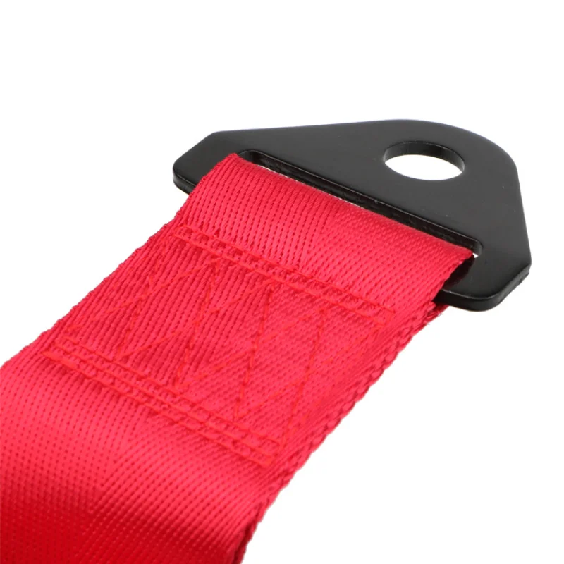 Heavy-Duty Nylon Tow Strap: Universal Car Racing Tow Ropes for Maximum Bumper Trailer Towing Strength