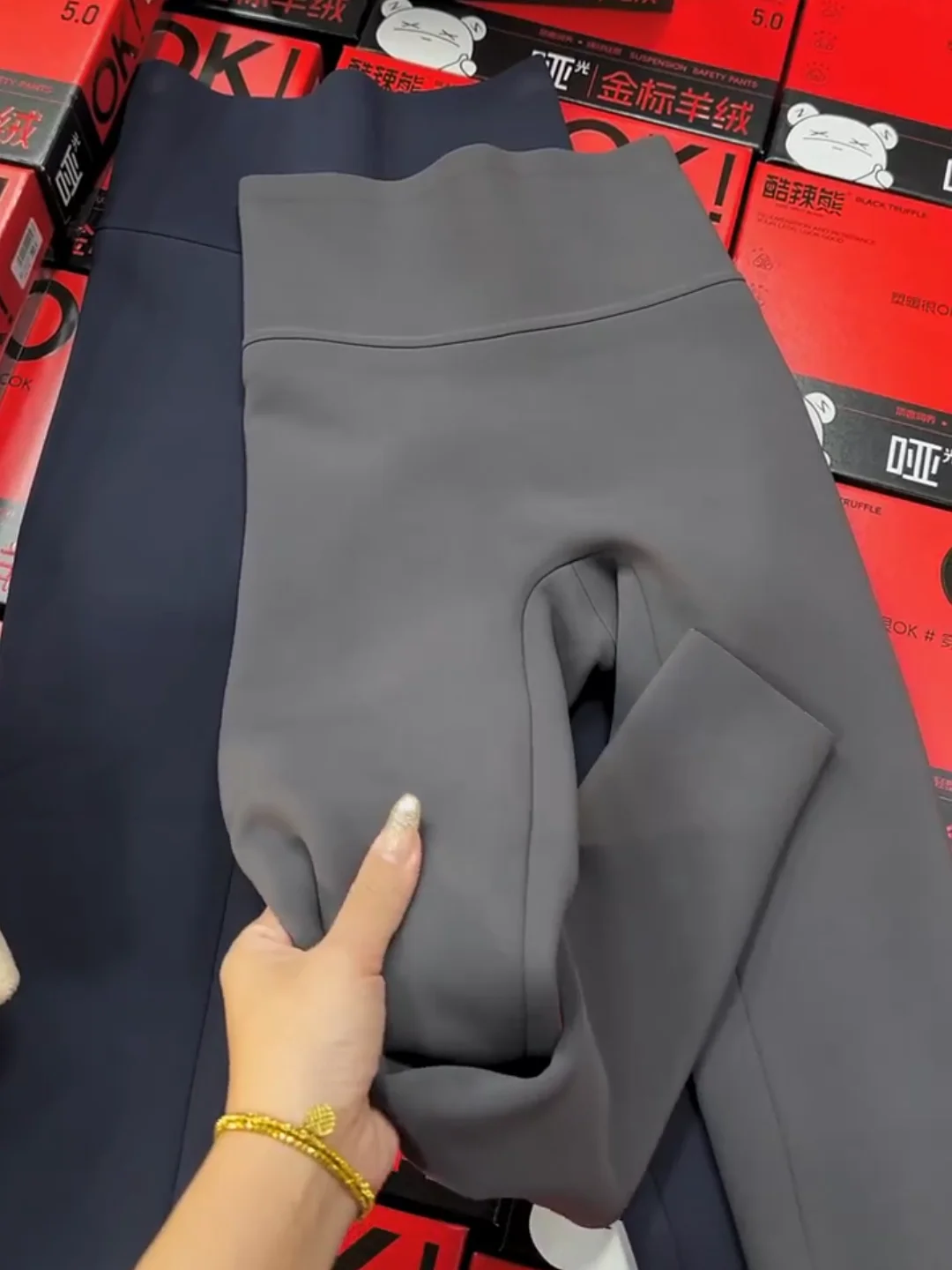 Cintura alta quente calças de yoga feminino arca pele collants outono inverno outerwear emagrecimento boting calças ajuste confortável