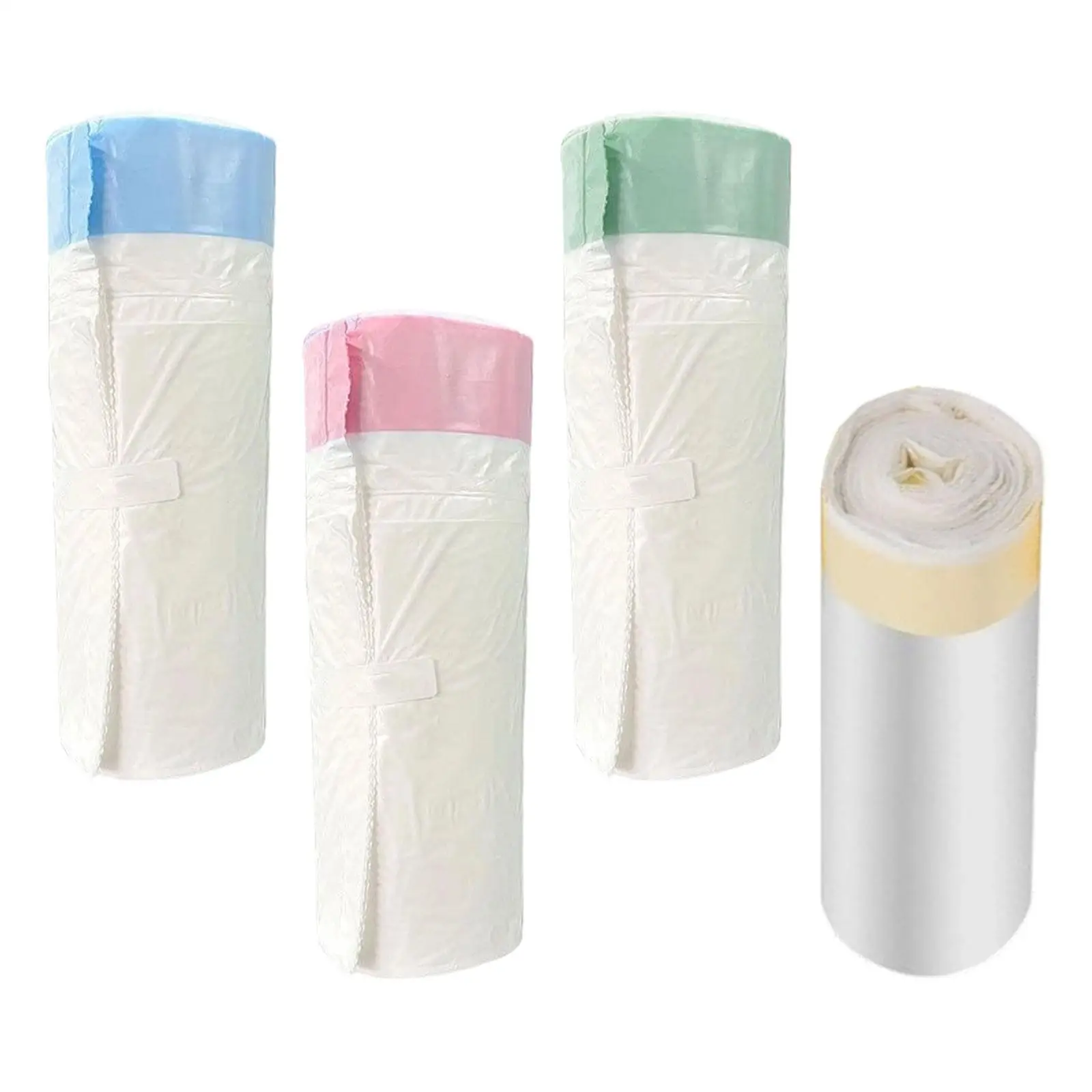 Thick Drawstring Cat Litter Box Liners Heavy Duty Litter Waste Bag for Automatic Cat Litter Box Large Size - view 3