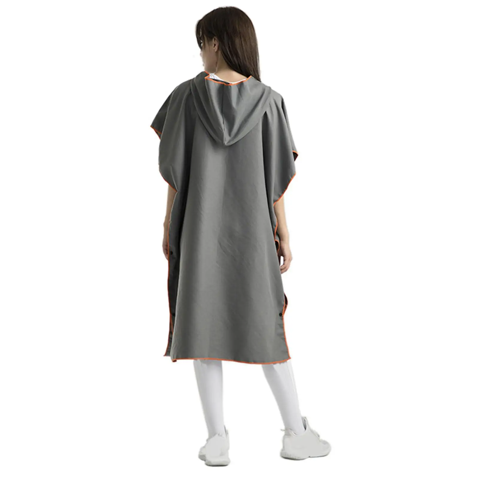 Surf Poncho Beach with Wetsuit Changing Towel Water Absorbent Cloak Bath for Surfers Swimming Sailing