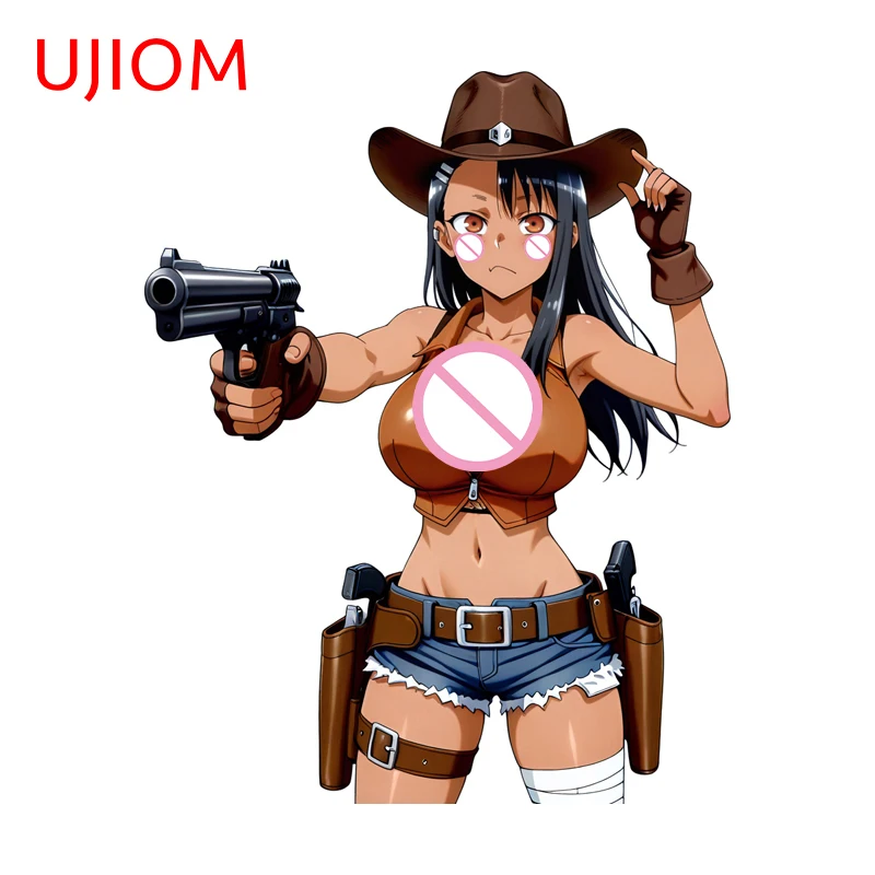 UJIOM Hey-tai Cowboy Nagatoro Hayase Wall Sticker Kitchen Cupboard Living Room Rugs Hardcore Decal Papel Tapiz Pared Adhesivo