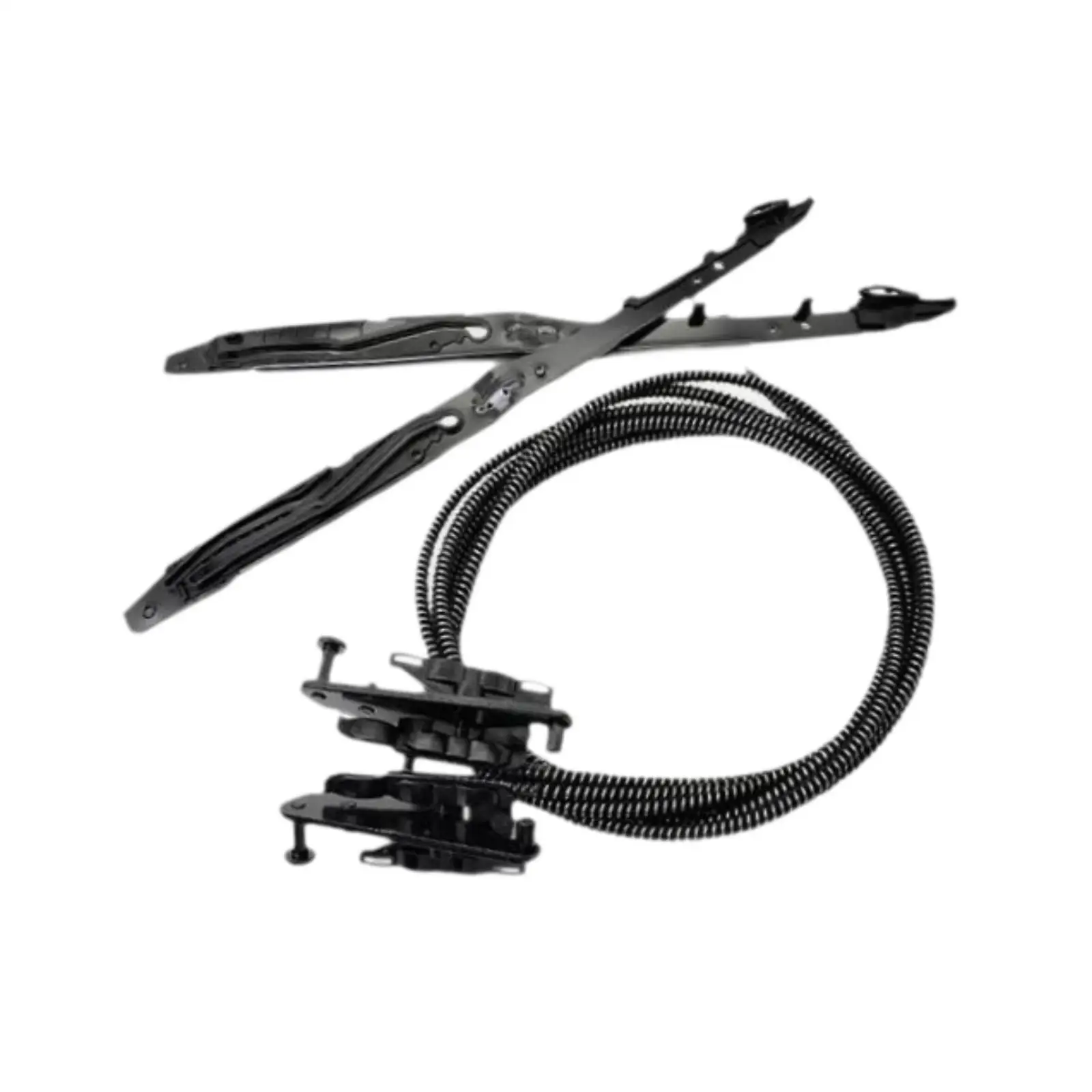 طقم إصلاح تجميع مسار الكابلات الزجاجية لفتحة السقف fl3Z- 1651071 -b أسود لسيارة فورد إكسبيديشن 2018-2020 F150 2015-2020 مرفق